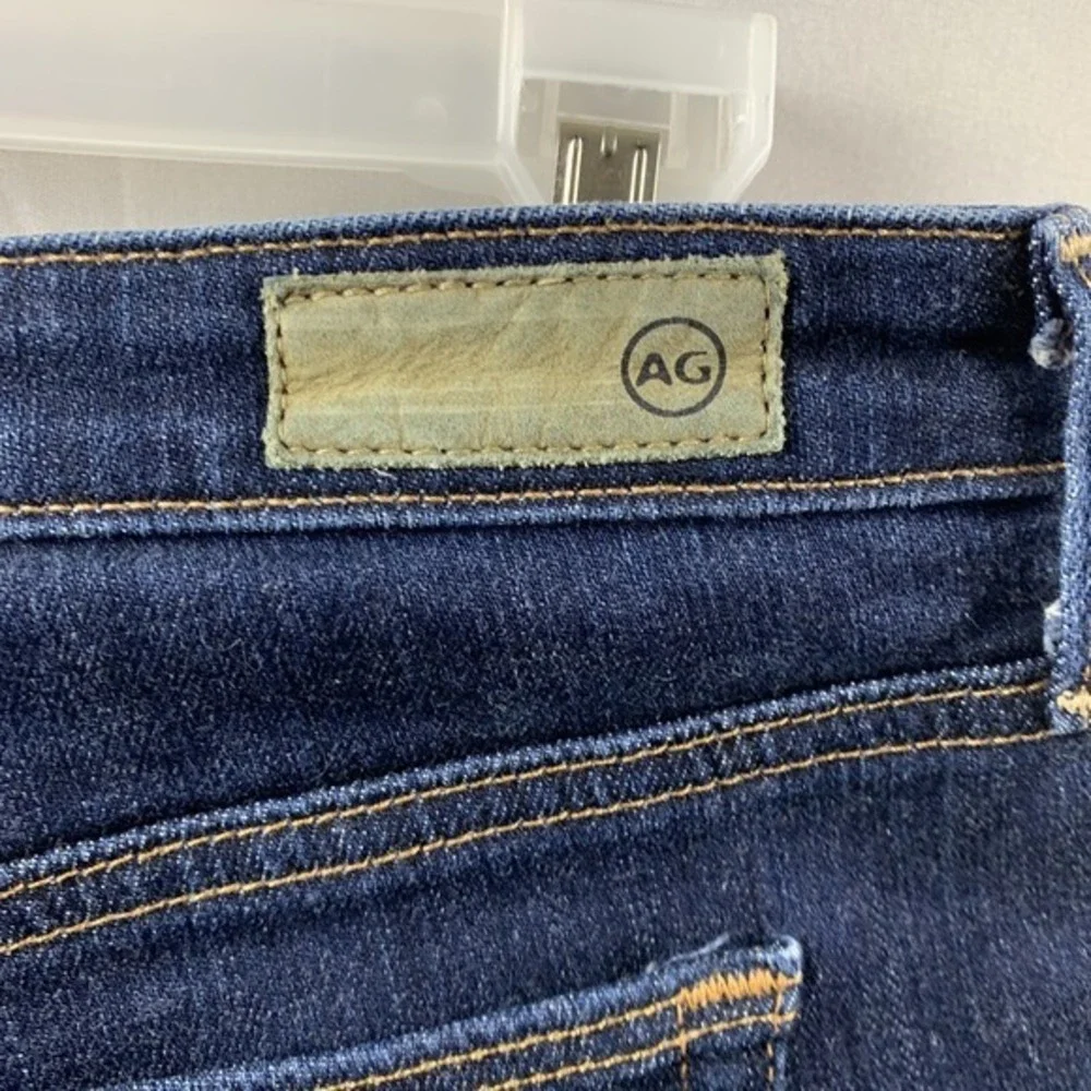 Adriano Goldschmied The Stevie‎ Short Slim Short Blue Jean Dark Denim Wash 27